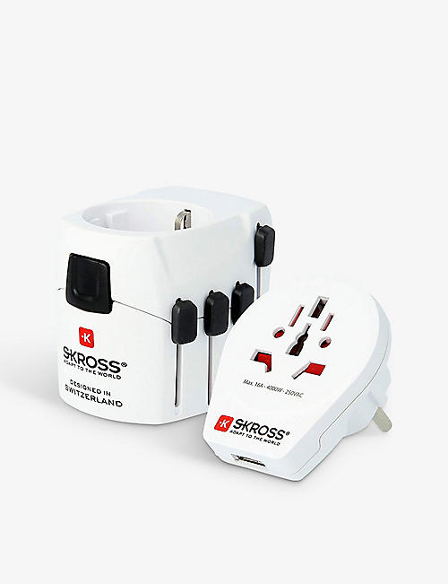 SKROSS: PRO worldwide and USB travel adapter