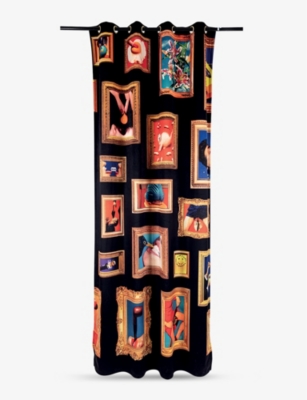 SELETTI: Seletti wears TOILETPAPER frames woven curtains 280cm