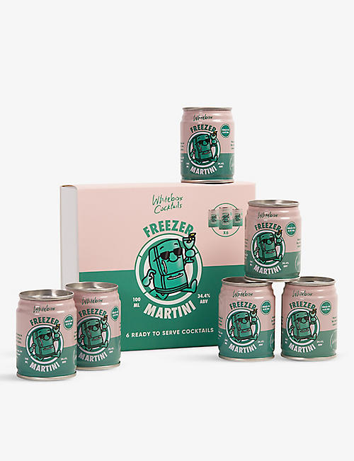 WHITEBOX COCKTAILS: Whitebox Cocktails martinis pack of six cans