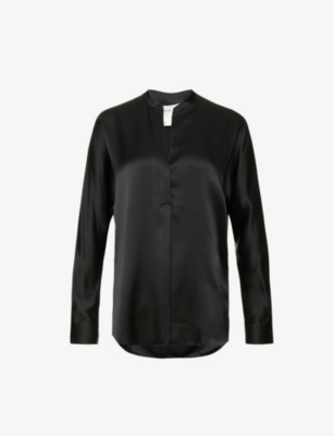 VINCE: Relaxed-fit silk blouse