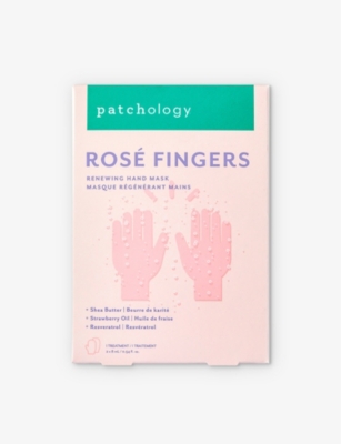 PATCHOLOGY: Rosé Fingers renewing hand mask single treatment