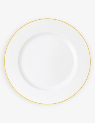 VILLEROY & BOCH: Château Septfontaines bone-porcelain round platter plate 33cm