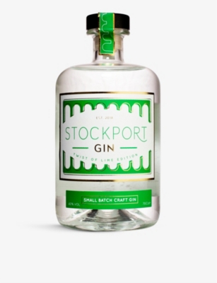 STOCKPORT: Stockport Gin limited-edition Twist Of Lime dry gin 700ml