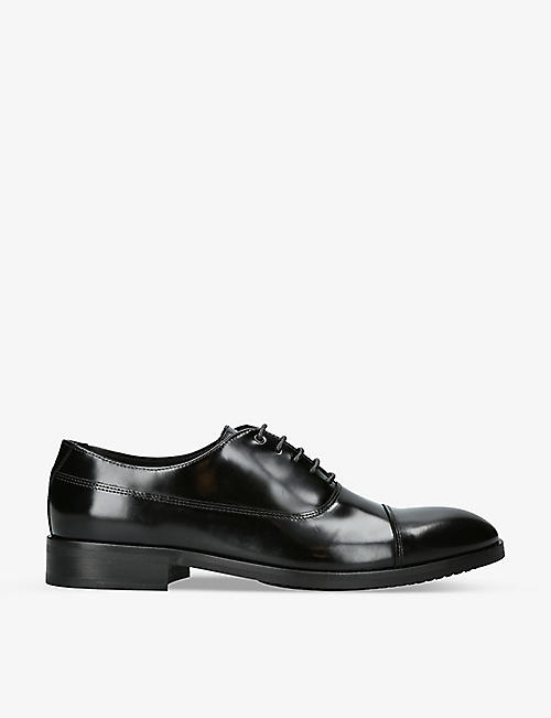 KURT GEIGER LONDON: Hunter Oxford lace-up leather shoes