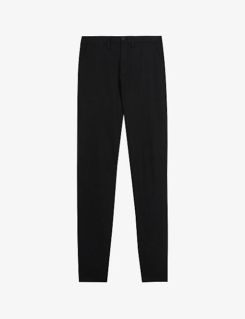 TED BAKER: Textured regular-fit stretch-cotton chinos