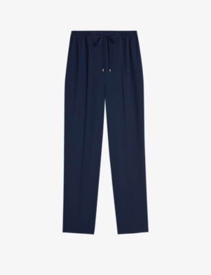TED BAKER: Laurai straight-leg mid-rise woven trousers