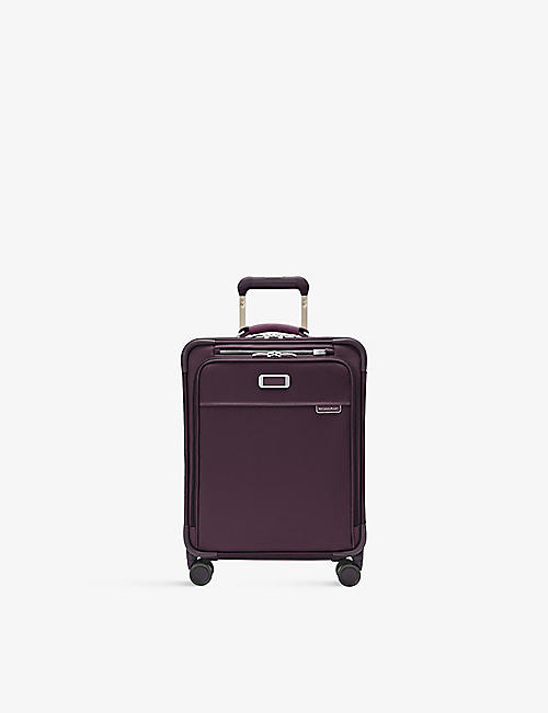 BRIGGS & RILEY: Global soft shell 4-wheel cabin suitcase 53.3cm