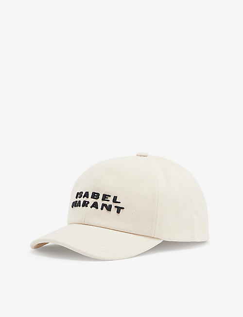 ISABEL MARANT: Tyron logo-embroidered cotton baseball cap