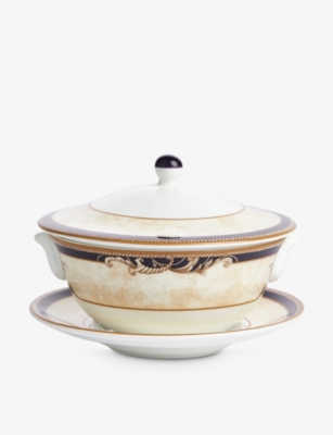 WEDGWOOD: Cornpia bone china soup bowl 11cm