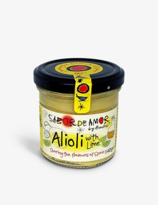 SABOR DE AMOR: Sabor De Amor Alioli With Lime sauce 140g