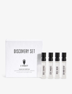 LOBJET: Discovery Set eau de parfum gift set