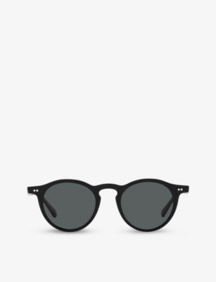 OLIVER PEOPLES: OV5504SU round-frame acetate sunglasses
