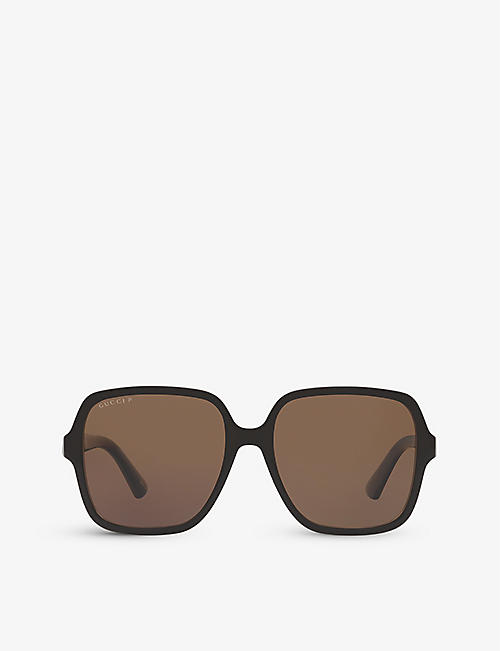 GUCCI: GG1189S square-frame acetate sunglasses