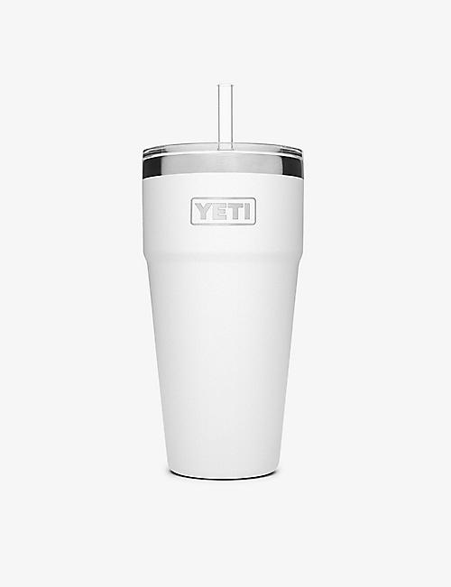 YETI: Rambler 10 0z stainless-steel straw cup 760ml