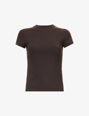 ADANOLA: Ultimate slim-fit stretch-woven T-shirt