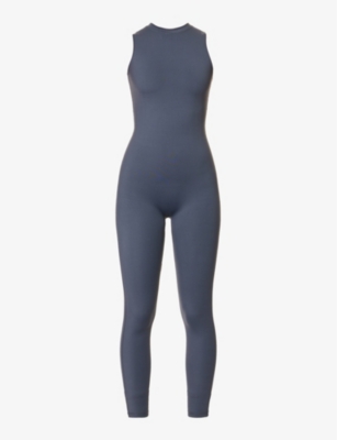 ADANOLA: Ultimate sleeveless stretch-woven jumpsuit