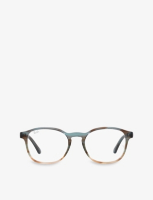 RAY-BAN: RX5417 oval-frame plastic glasses