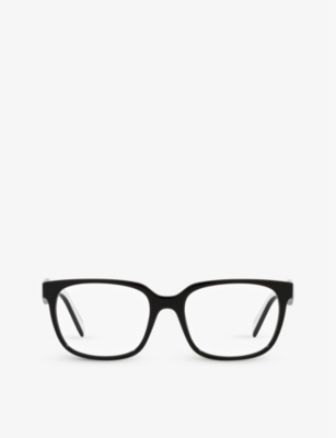 PRADA: PR 17ZV branded-arm square-frame optical glasses