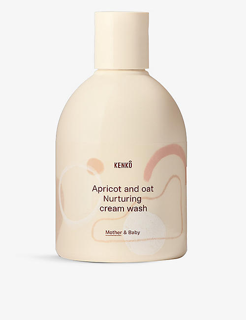 KENKO SKINCARE: Apricot and Oat Nurturing cream wash 250ml