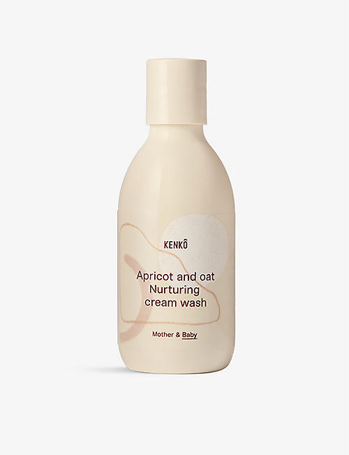 KENKO SKINCARE: Apricot and Oat Nurturing cream wash 100ml