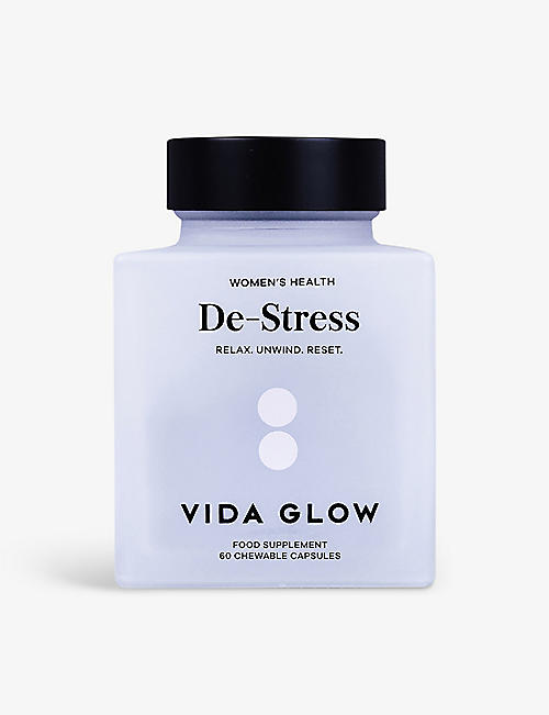 VIDA GLOW: De-Stress supplements 60 capsules