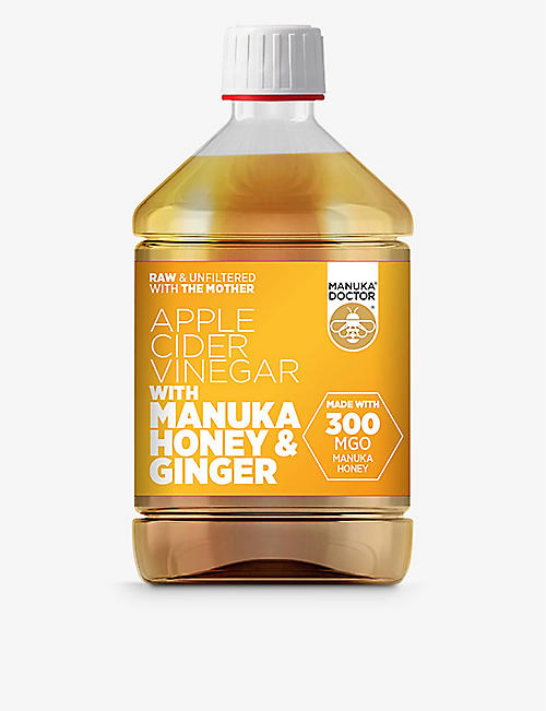 MANUKA DOCTOR: Apple cider vinegar with Manuka honey and ginger 500ml