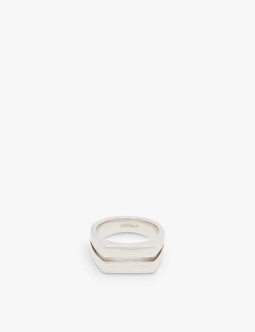 VITALY: Divide recycled stainless-steel ring