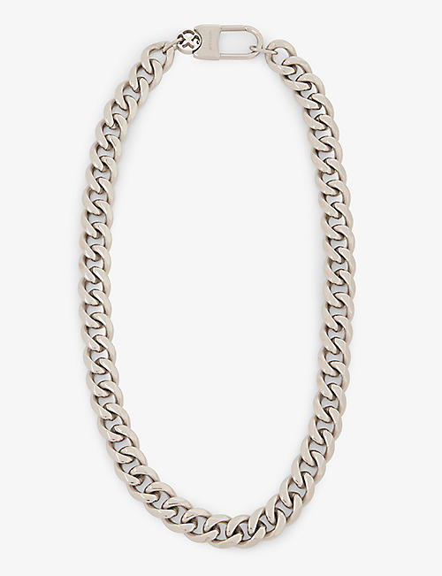 VITALY: Transit recycled stainless-steel necklace