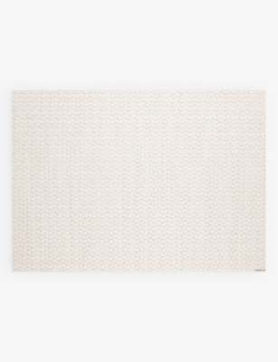 CHILEWICH: Origami rectangle-shape woven placemat 36cm x 48cm