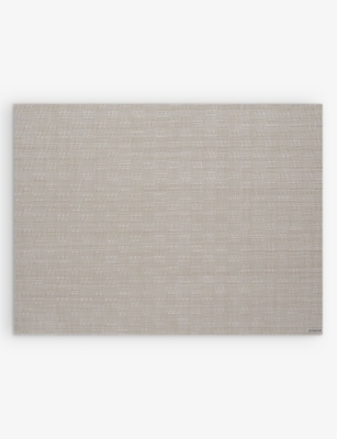 CHILEWICH: Bayweave rectangle-shape woven placemat 36cm x 48cm