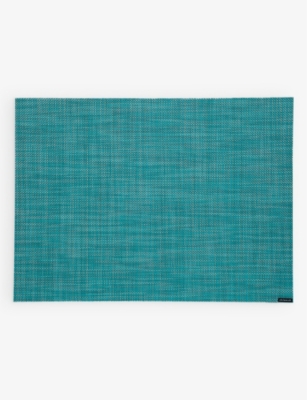 CHILEWICH: Mini rectangle-shape woven placemat 36cm x 48cm