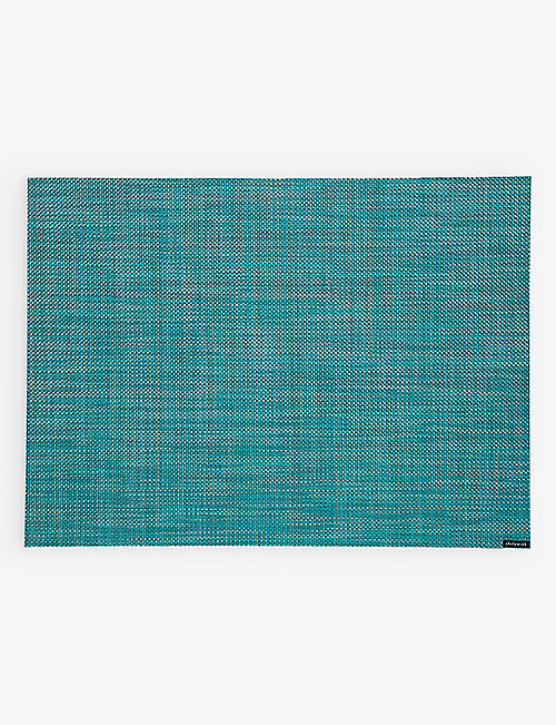 CHILEWICH: Mini rectangle-shape woven placemat 36cm x 48cm
