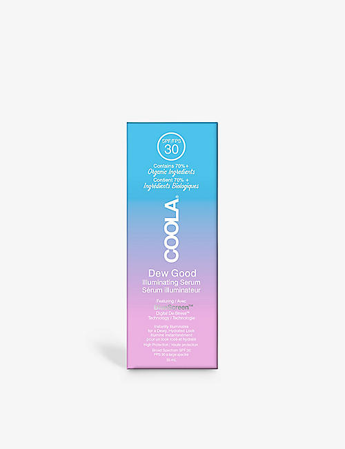 COOLA SUNCARE: Dew Good illuminating serum SPF 30 35ml