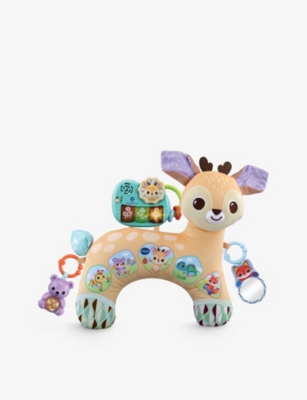 VTECH: 4-in-1 Tummy Time Fawn soft toy 30cm