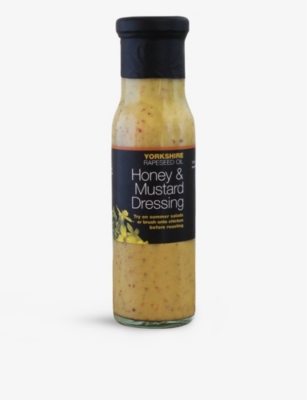 YORKSHIRE RAPESEED OIL: Yorkshire Rapeseed honey and mustard dressing 220ml