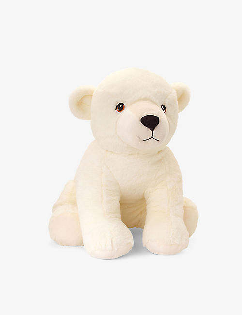 KEEL: Keel Eco Huggy Polar Bear recycled-polyester soft toy 60cm