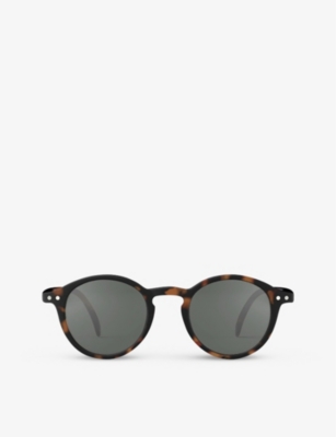 IZIPIZI: #D Junior round-frame tortoiseshell acetate sunglasses