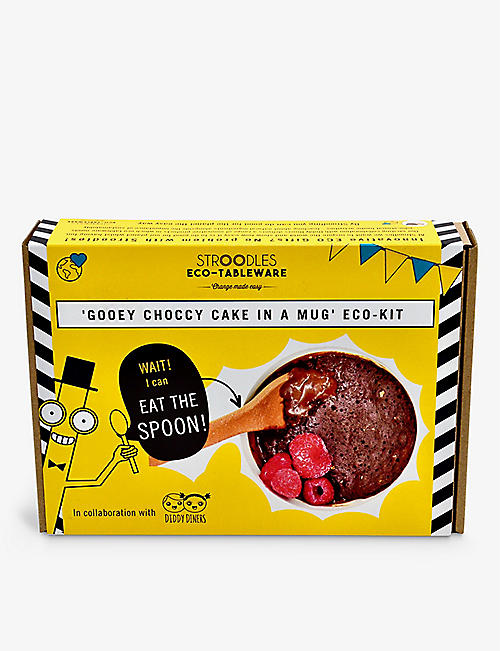 STROODLES: Stroodles gooey chocolate cake in a mug eco-kit