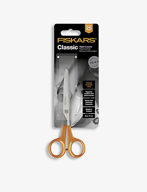 FISKARS: Classic stainless-steel paper scissors 17cm
