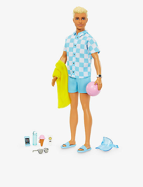 BARBIE: Ken Deluxe beach doll set