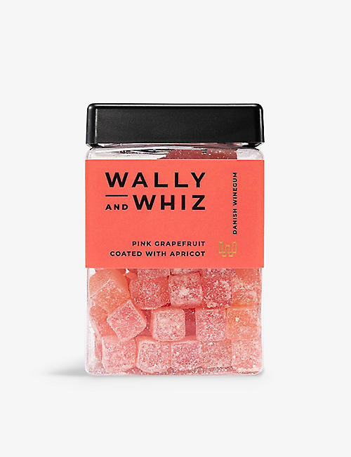 WALLY AND WHIZ: Wally and Whiz pink grapefruit and apricot winegums 240g