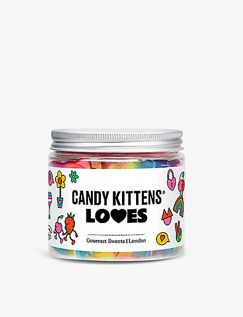 CANDY KITTENS: Loves vegan gummy sweets jar 250g
