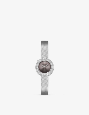 CHAUMET: Hortensia Eden stainless-steel and 0.56ct diamond quartz watch