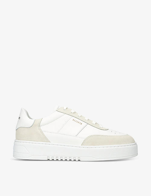 AXEL ARIGATO: Orbit chunky-sole leather low-top trainers