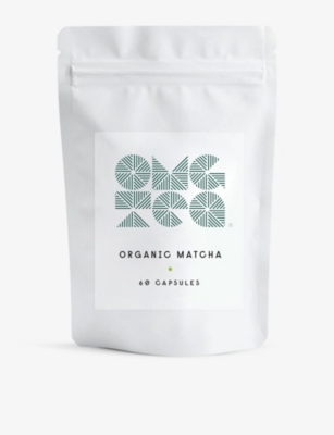 OMGTEA: Grade A organic matcha capsules pack of 60