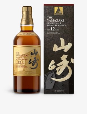 SUNTORY: Yamazaki 100th anniversary 12-year-old single malt Japanese whisky 700ml