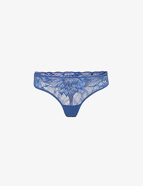 CALVIN KLEIN: Comfort stretch recycled-nylon thong