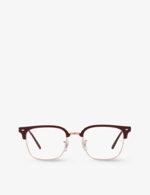 RAY-BAN: RX7216 New Clubmaster square-frame acetate glasses