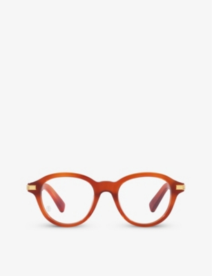 CARTIER: 6L001665 CT0419O rectangle-frame acetate glasses