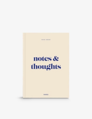 PAPIER: Joy 'notes and thoughts' lined notebook